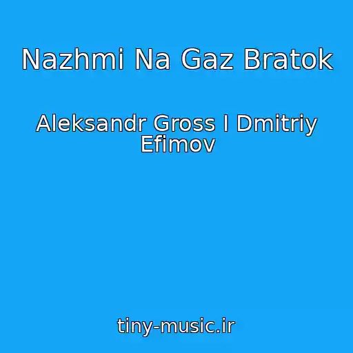 کاور آهنگ Nazhmi Na Gaz Bratok از Aleksandr Gross I Dmitriy Efimov