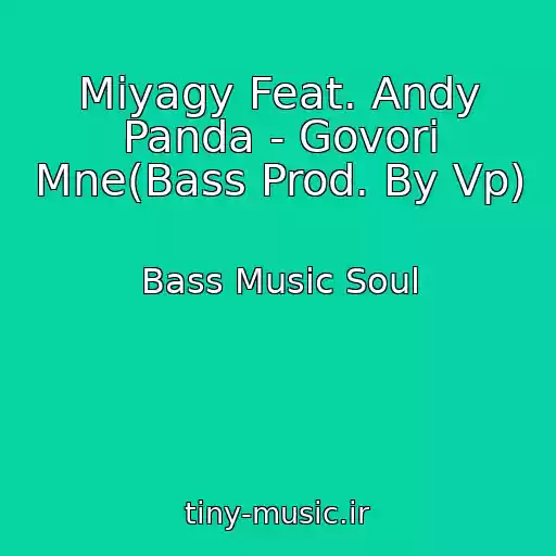 کاور آهنگ Miyagy Feat. Andy Panda - Govori Mne(Bass Prod. By Vp) از Bass Music Soul
