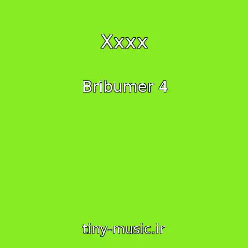 کاور آهنگ Xxxx از Bribumer 4
