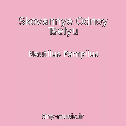 کاور آهنگ Skovannye Odnoy Tselyu از Nautilus Pampilus
