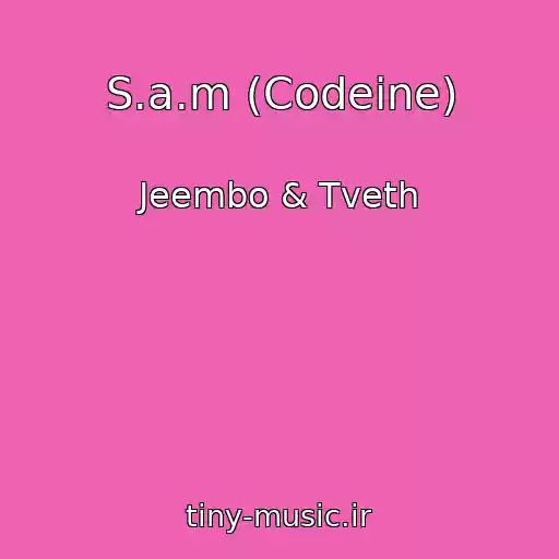 کاور آهنگ S.a.m (Codeine) از Jeembo & Tveth