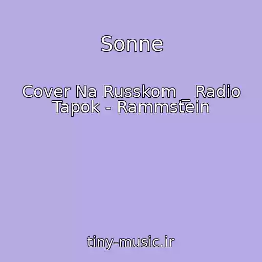 کاور آهنگ Sonne از Cover Na Russkom _ Radio Tapok - Rammstein