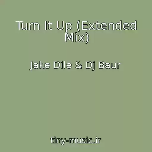 کاور آهنگ Turn It Up (Extended Mix) از Jake Dile & Dj Baur