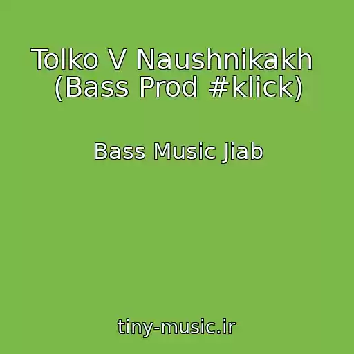 کاور آهنگ Tolko V Naushnikakh  (Bass Prod #klick) از Bass Music Jiab