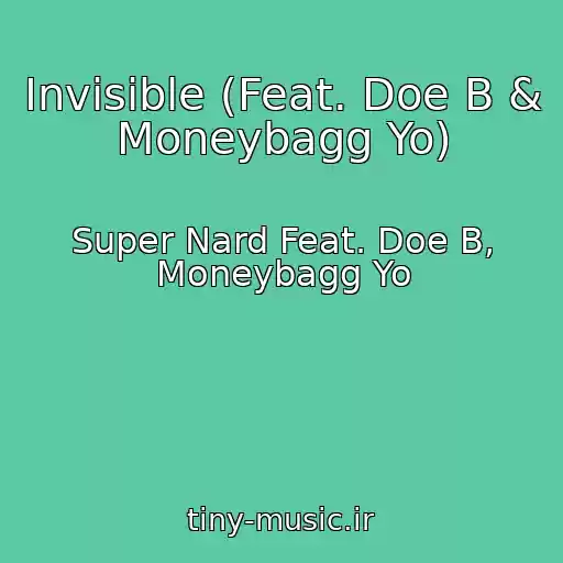 کاور آهنگ Invisible (Feat. Doe B & Moneybagg Yo) از Super Nard Feat. Doe B, Moneybagg Yo