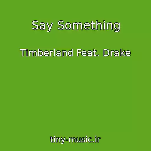 کاور آهنگ Say Something از Timberland Feat. Drake