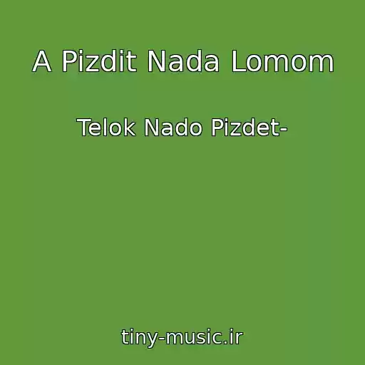 کاور آهنگ A Pizdit Nada Lomom از Telok Nado Pizdet-