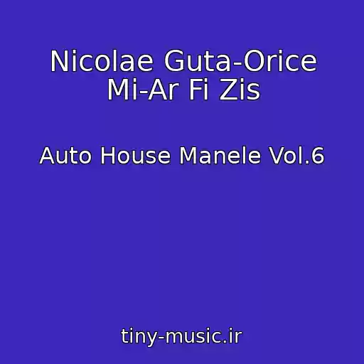 کاور آهنگ Nicolae Guta-Orice Mi-Ar Fi Zis از Auto House Manele Vol.6