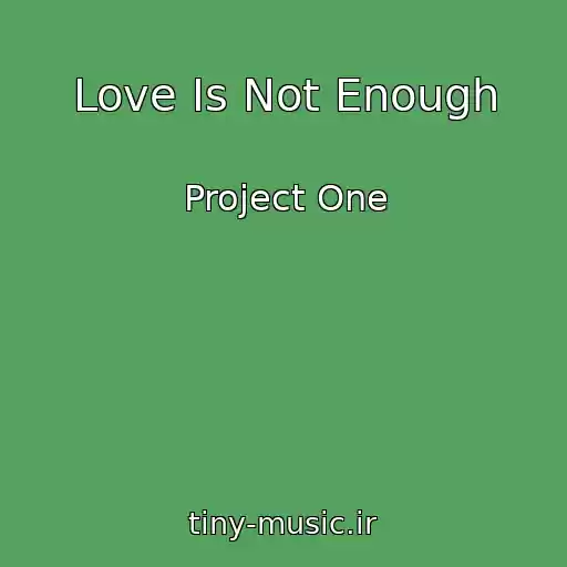کاور آهنگ Love Is Not Enough از Project One