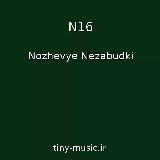 کاور آهنگ N16 از Nozhevye Nezabudki