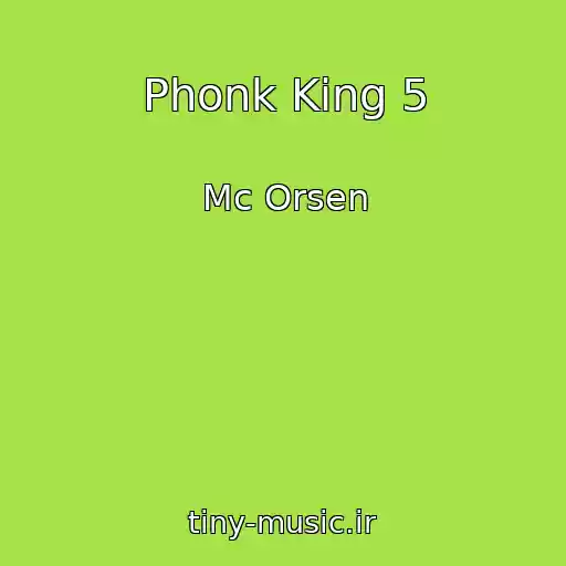 کاور آهنگ Phonk King 5 از Mc Orsen