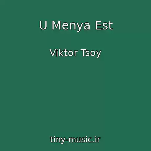 کاور آهنگ U Menya Est از Viktor Tsoy