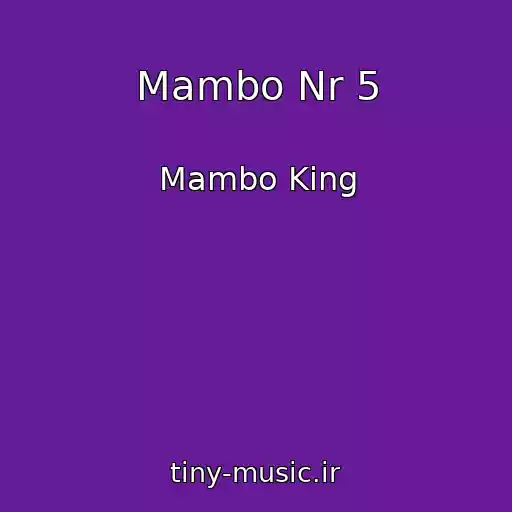 کاور آهنگ Mambo Nr 5 از Mambo King