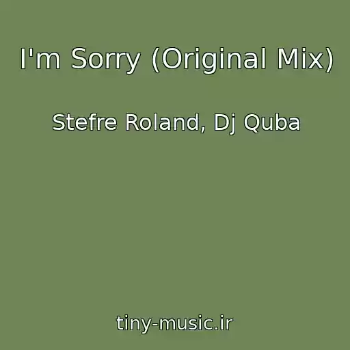 کاور آهنگ I'm Sorry (Original Mix) از Stefre Roland, Dj Quba