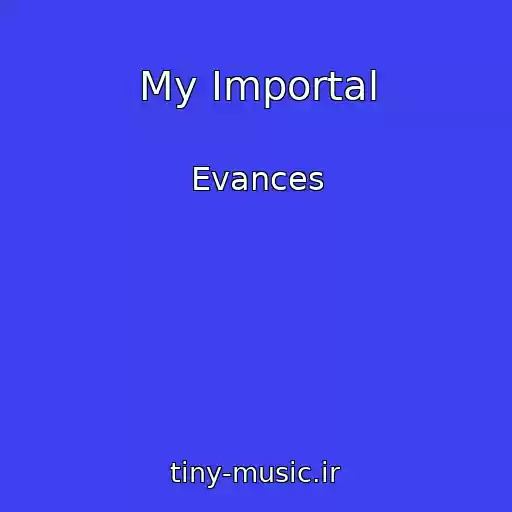 کاور آهنگ My Importal از Evances