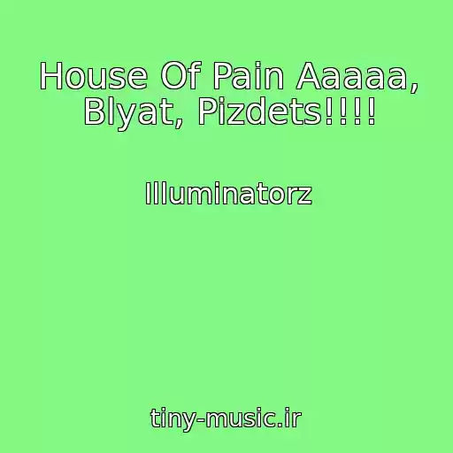 کاور آهنگ House Of Pain Aaaaa, Blyat, Pizdets!!!! از Illuminatorz