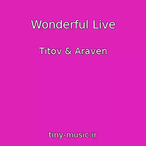 کاور آهنگ Wonderful Live از Titov & Araven