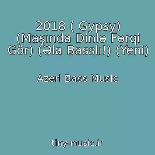 کاور آهنگ 2018 ( Gypsy) (Maşında Dinlə Fərqi Gör) (Əla Basslı!) (Yeni) از Azeri Bass Music