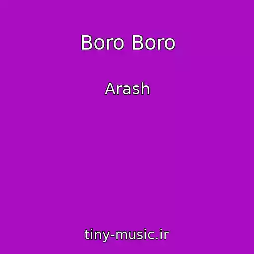 کاور آهنگ Boro Boro از Arash