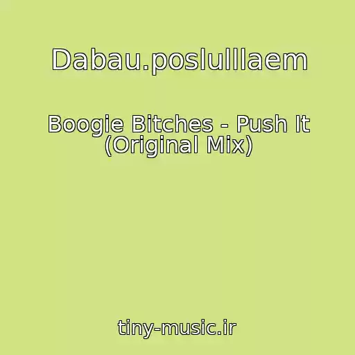 کاور آهنگ Dabau.poslulllaem از Boogie Bitches - Push It (Original Mix)