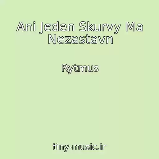 کاور آهنگ Ani Jeden Skurvy Ma Nezastavn از Rytmus