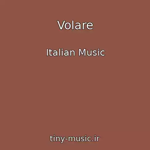 کاور آهنگ Volare از Italian Music