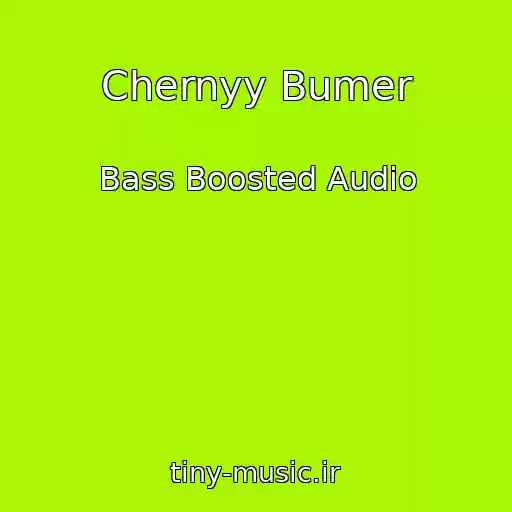 کاور آهنگ Chernyy Bumer از Bass Boosted Audio