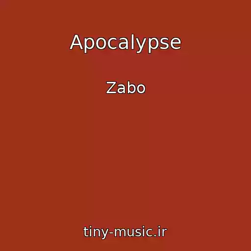 کاور آهنگ Apocalypse از Zabo