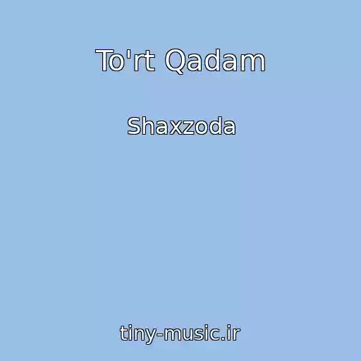 کاور آهنگ To'rt Qadam از Shaxzoda