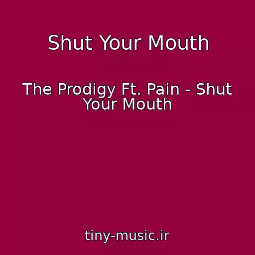 کاور آهنگ Shut Your Mouth از The Prodigy Ft. Pain - Shut Your Mouth