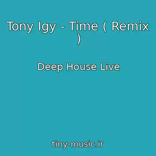 کاور آهنگ Tony Igy - Time ( Remix ) از Deep House Live