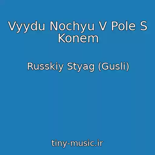 کاور آهنگ Vyydu Nochyu V Pole S Konem از Russkiy Styag (Gusli)