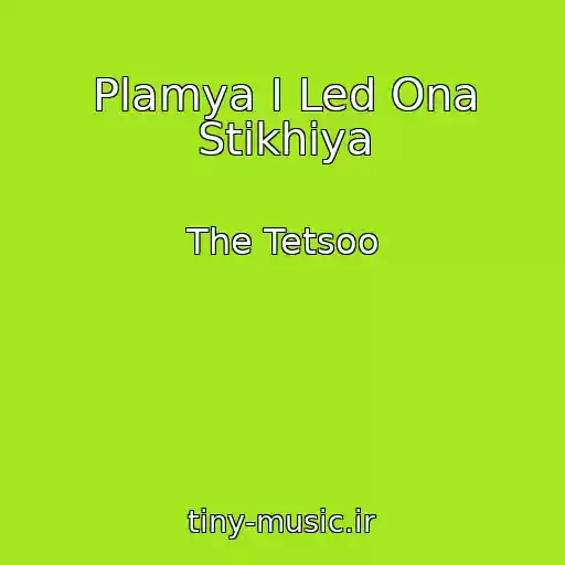 کاور آهنگ Plamya I Led Ona Stikhiya از The Tetsoo