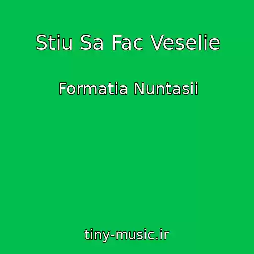 کاور آهنگ Stiu Sa Fac Veselie از Formatia Nuntasii