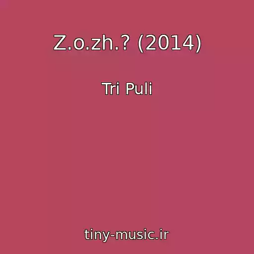 کاور آهنگ Z.o.zh.? (2014) از Tri Puli