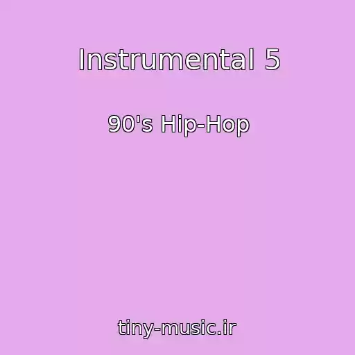 کاور آهنگ Instrumental 5 از 90's Hip-Hop