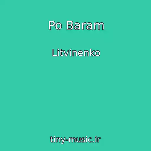 کاور آهنگ Po Baram از Litvinenko