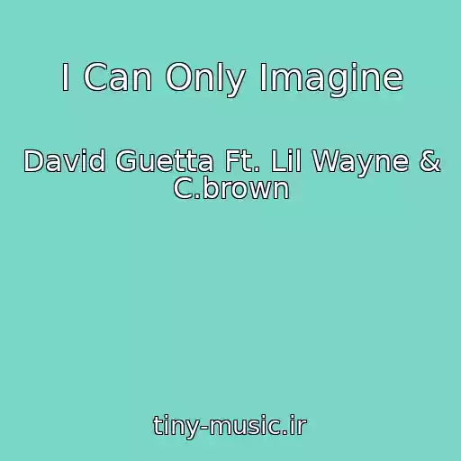 کاور آهنگ I Can Only Imagine از David Guetta Ft. Lil Wayne & C.brown
