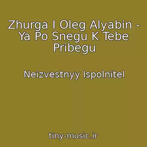 کاور آهنگ Zhurga I Oleg Alyabin - Ya Po Snegu K Tebe Pribegu از Neizvestnyy Ispolnitel