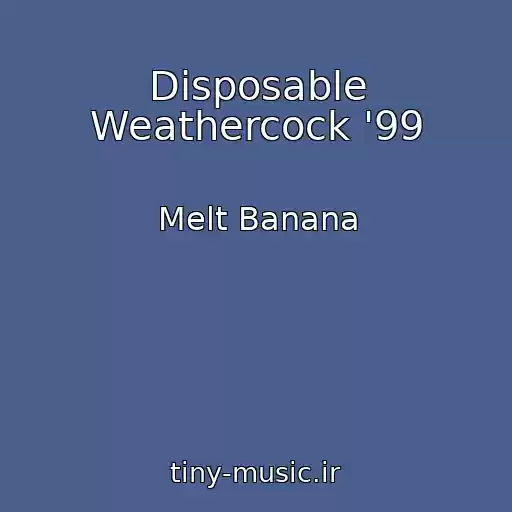 کاور آهنگ Disposable Weathercock '99 از Melt Banana