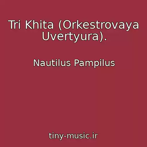 کاور آهنگ Tri Khita (Orkestrovaya Uvertyura). از Nautilus Pampilus