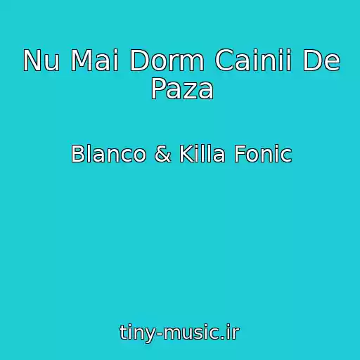 کاور آهنگ Nu Mai Dorm Cainii De Paza از Blanco & Killa Fonic