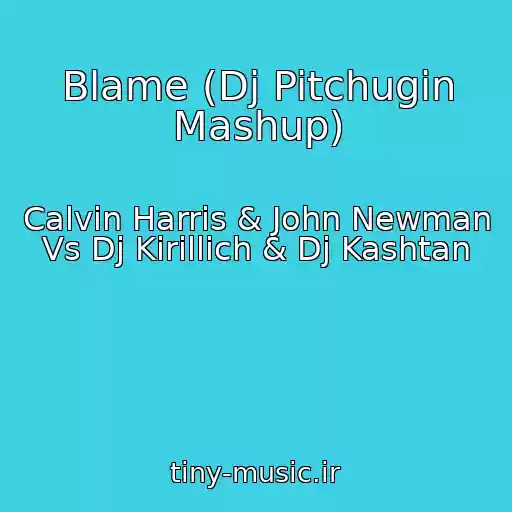 کاور آهنگ Blame (Dj Pitchugin Mashup) از Calvin Harris & John Newman Vs Dj Kirillich & Dj Kashtan