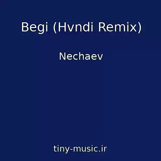 کاور آهنگ Begi (Hvndi Remix) از Nechaev