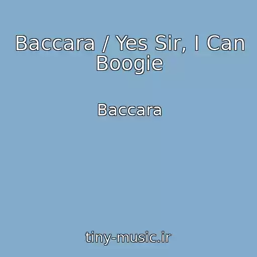 کاور آهنگ Baccara / Yes Sir, I Can Boogie از Baccara
