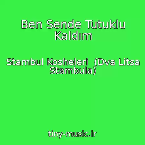 کاور آهنگ Ben Sende Tutuklu Kaldım از Stambul Kosheleri  (Dva Litsa Stambula)