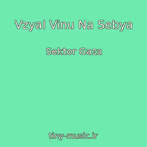 کاور آهنگ Vzyal Vinu Na Sebya از Sektor Gaza