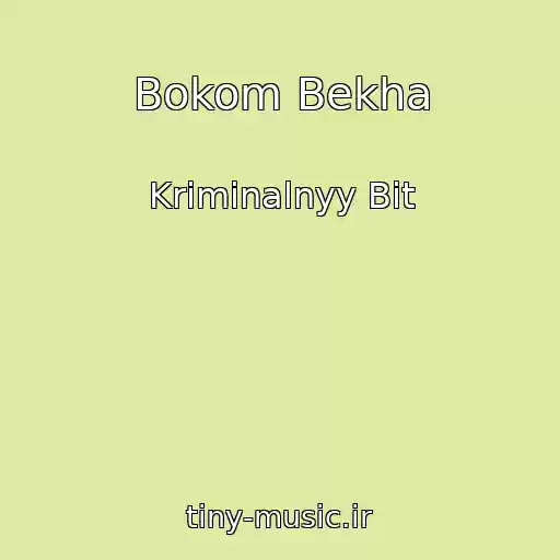 کاور آهنگ Bokom Bekha از Kriminalnyy Bit