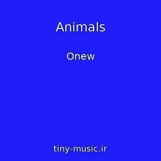 کاور آهنگ Animals از Onew