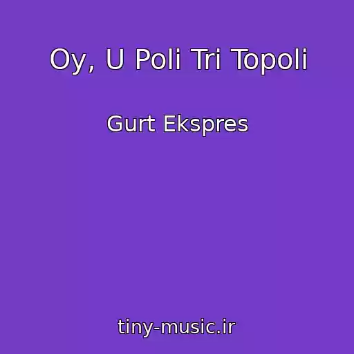کاور آهنگ Oy, U Poli Tri Topoli از Gurt Ekspres